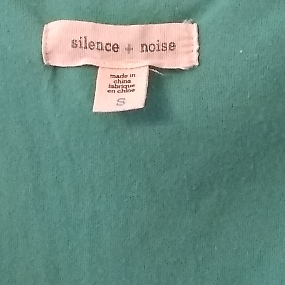 Silence + Noise Green Top